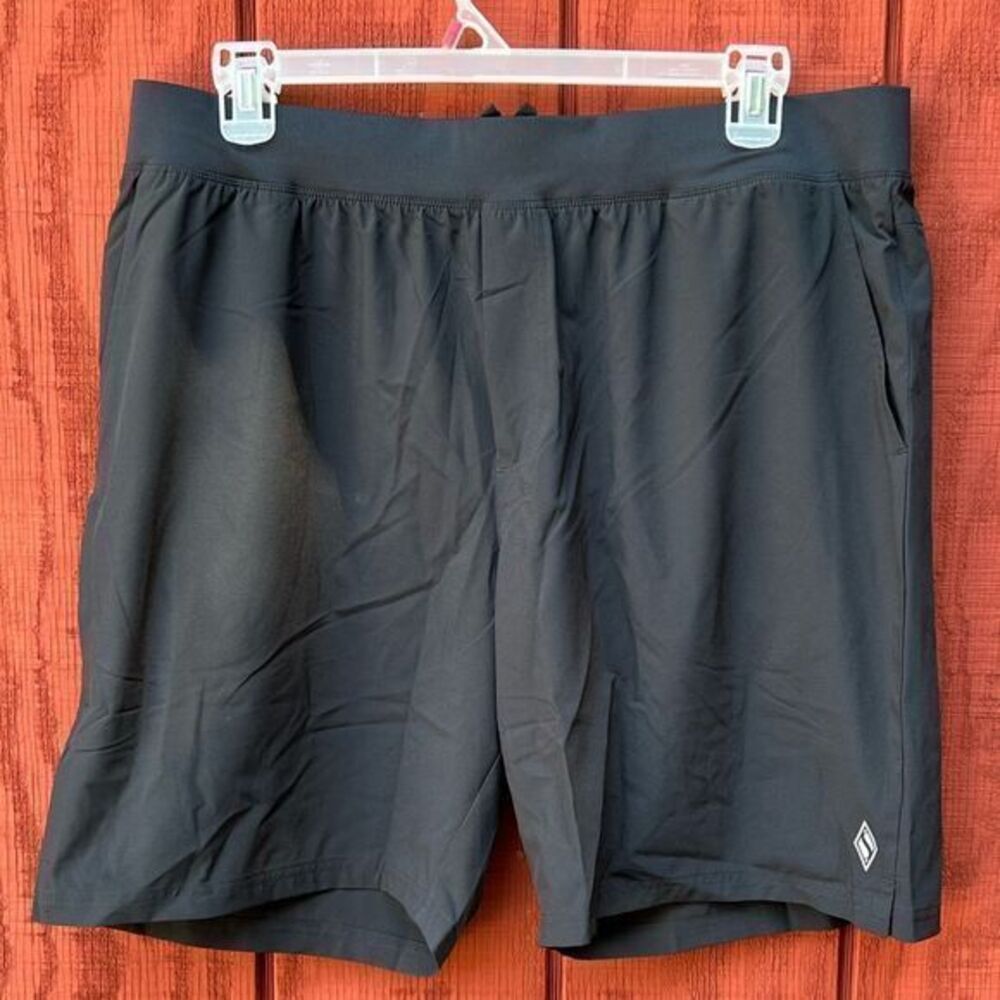 NWT Skechers Men's Movement 9 Inch Short II Four-Way Stretch Black 2XL‎